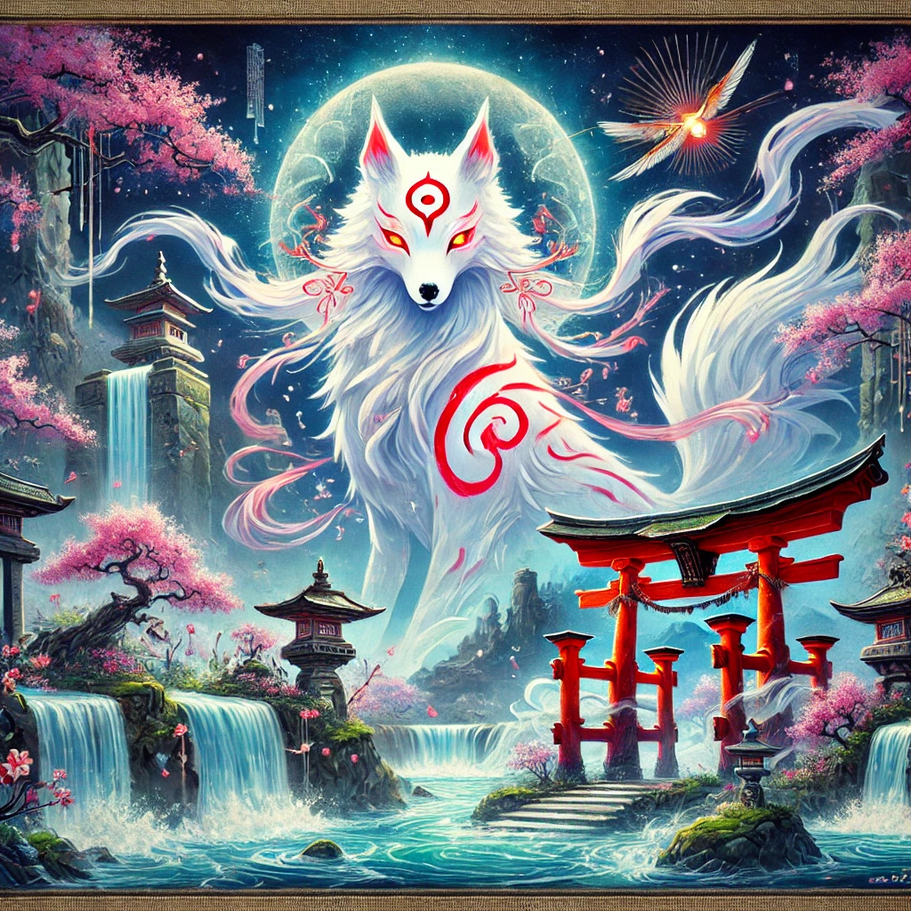 Okami dan Amaterasu Legenda Matahari dalam Permainan