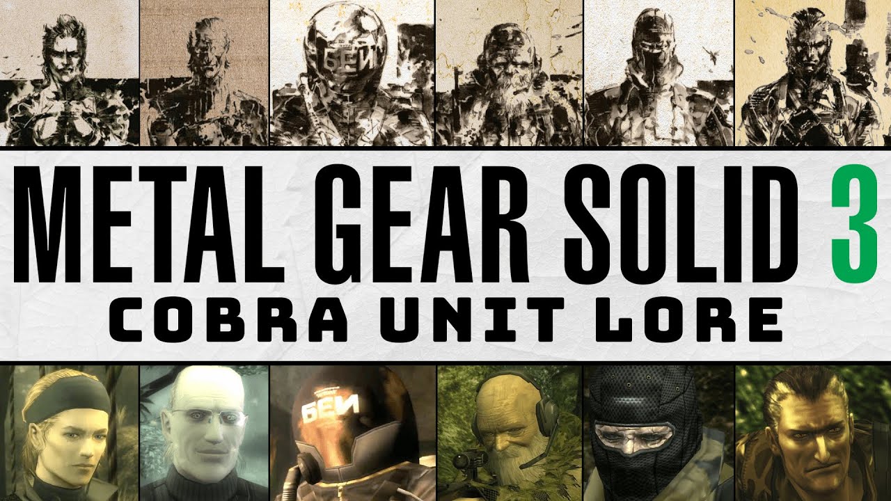 The Cobra Unit Pasukan Metal Gear Solid 3 Trauma dan Filosofi